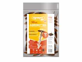 Agrokotwa 50 sztuk brązowa AGRIMPEX