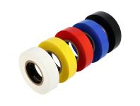 Zdjęcie: Taśma izolacyjna PVC 0,18 mm x 19 mm x 18 m mix 5 kolorów STALCO PERFECT