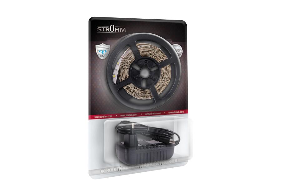 Zdjęcie: Taśma Late Led 5m 300 NW IP65 barwa neutralna biała 24 W STRUHM