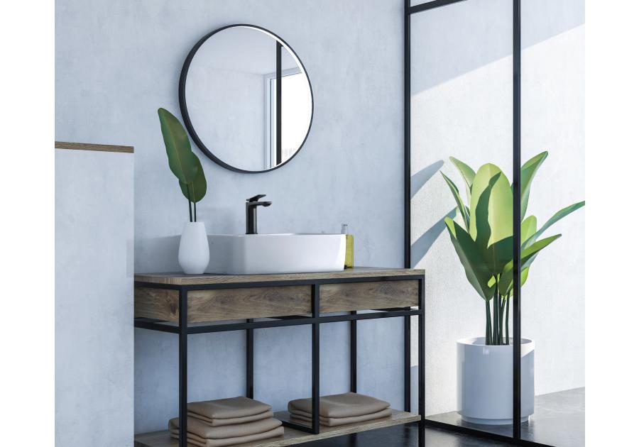 Zdjęcie: Bateria umywalkowa Neri czarna INVENA