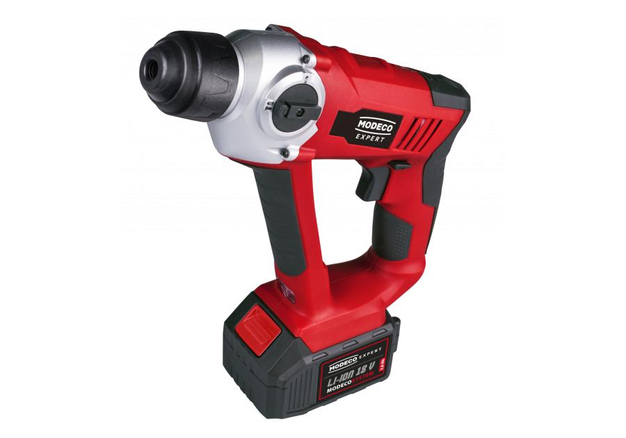 Zdjęcie: Młotowiertarka SDS plus 18 V, 0,9J bez akumulatorów i ładowarki MODECO EXPERT