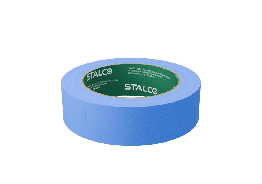Zdjęcie: Taśma malarska niebieska 30 mm x 50 m STALCO