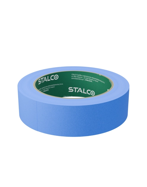Zdjęcie: Taśma malarska niebieska 30 mm x 50 m STALCO