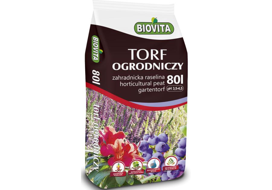 Zdjęcie: Torf ogrodniczy 80 L BIOVITA