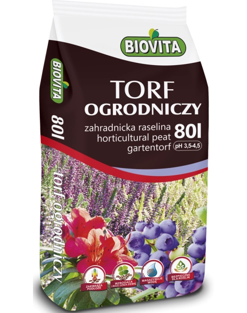 Zdjęcie: Torf ogrodniczy 80 L BIOVITA
