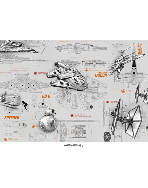 Zdjęcie: FotoTapeta Star Wars Blueprints VENA