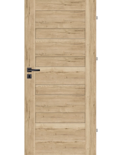 Zdjęcie: Drzwi wewnętrzne Efez 90P dąb halifax, pełne NAWADOOR