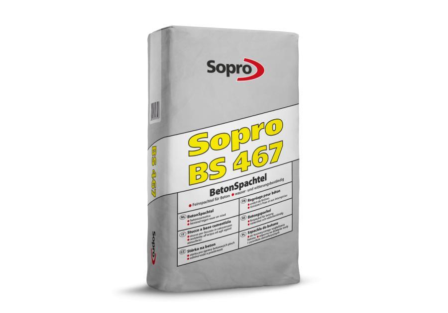 Zdjęcie: Szpachla do betonu BS 467 25 kg SOPRO