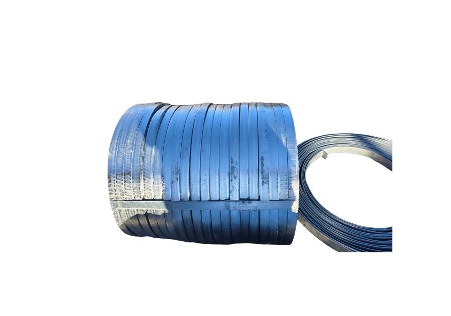 Zdjęcie: Taśma stalowa ocynkowana Bednarka 25x4 krążek 30,5-32 m  25 kg +-2kg CYNK-MAL