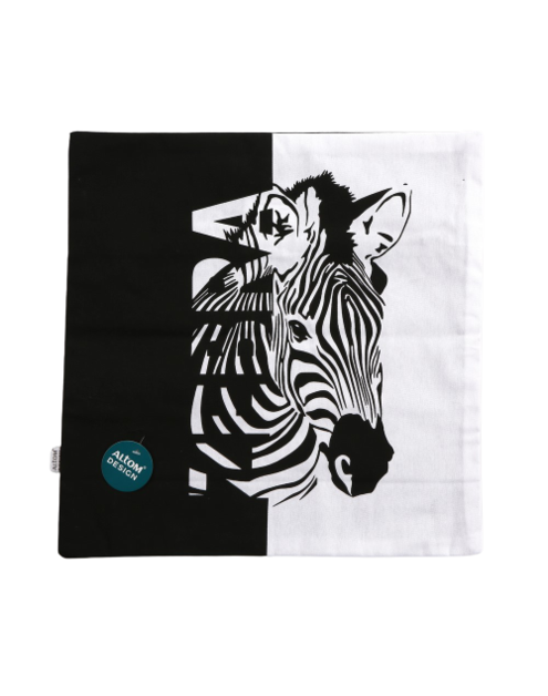 Zdjęcie: Poszewka dekoracyjna 40x40 cm Dzikie Zwierzęta dekoracja Zebra ALTOMDESIGN