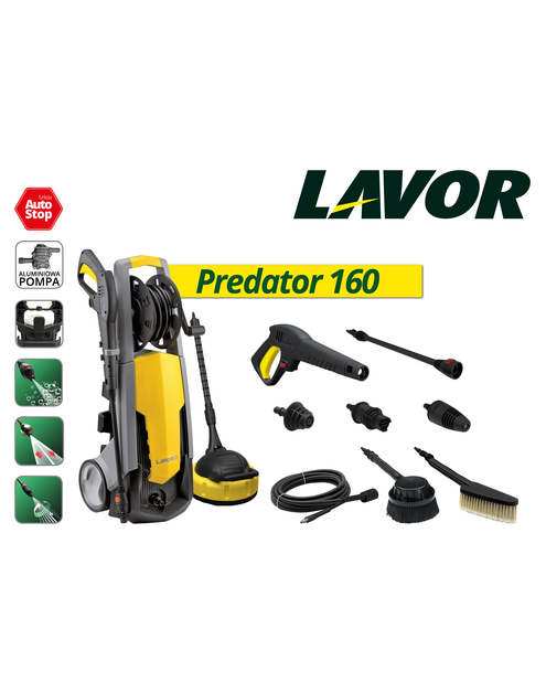 Zdjęcie: Myjka wysokociśnieniowa Predator 160 LAVOR