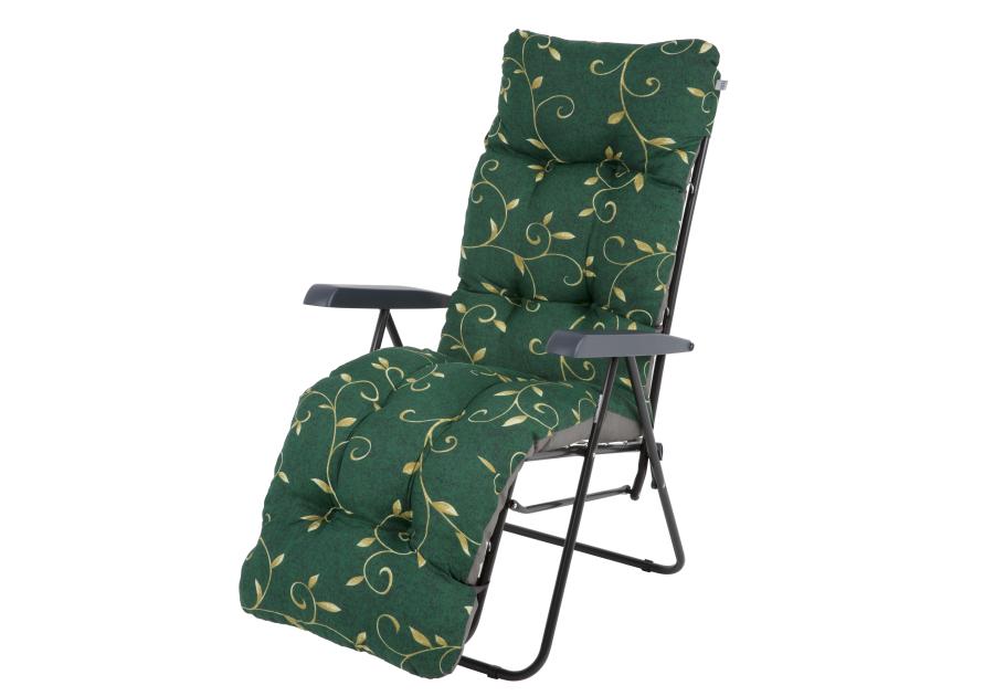 Zdjęcie: Leżak fotel Malaga Plus z podnóżkiem zielony PATIO