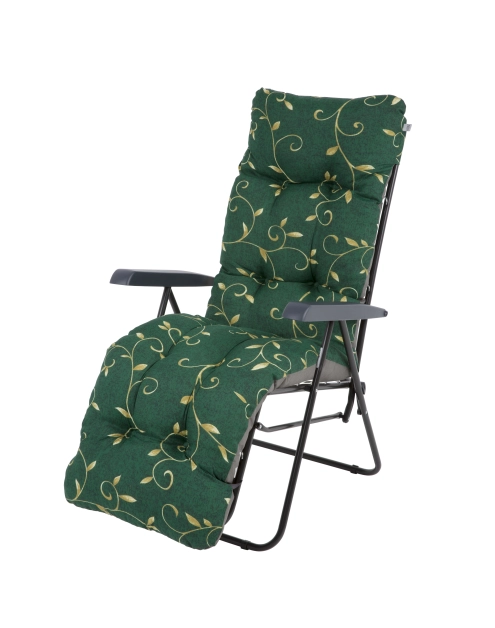 Zdjęcie: Leżak fotel Malaga Plus z podnóżkiem zielony PATIO
