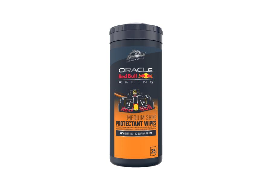 Zdjęcie: Ściereczki do wnętrz auta Red Bull Podium Series Medium Shine Protectant Wipes 25 szt. ARMORALL
