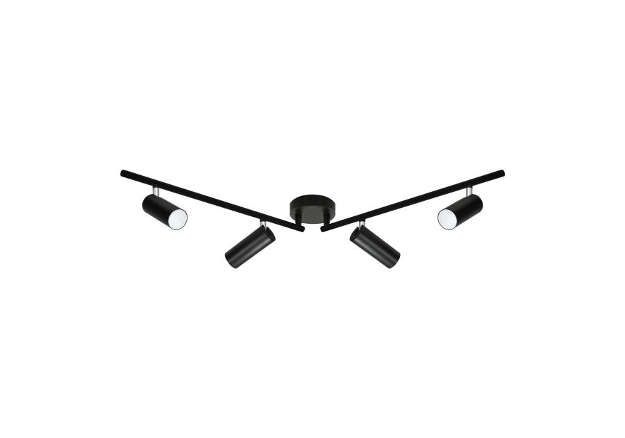 Zdjęcie: Lampa sufitowa LED Gavi 4x4.5W czarna POLUX