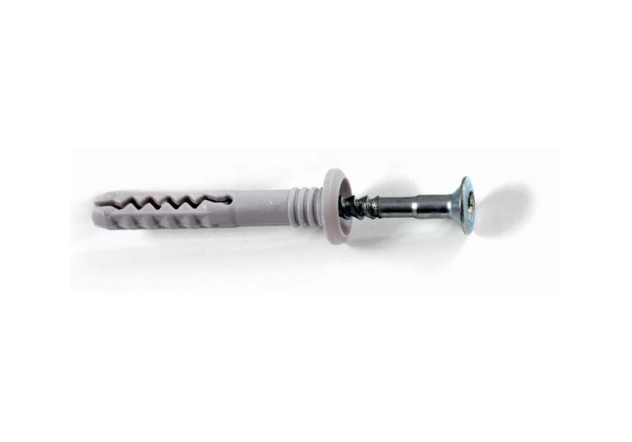 Zdjęcie: Kołek do wbijania sm 6x40 mm - kołnierz 200 szt. STALCO