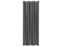 Zdjęcie: Zasłona gotowa Cube 140 x 250 cm czarny EUROFIRANY