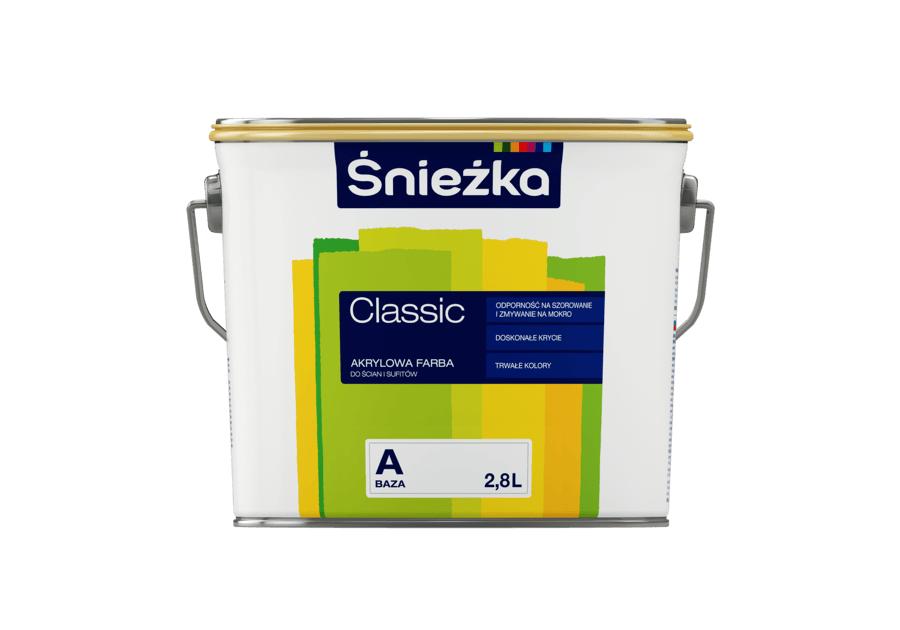 Zdjęcie: Emulsja akrylowa Classic BazaA 2,82L ŚNIEŻKA
