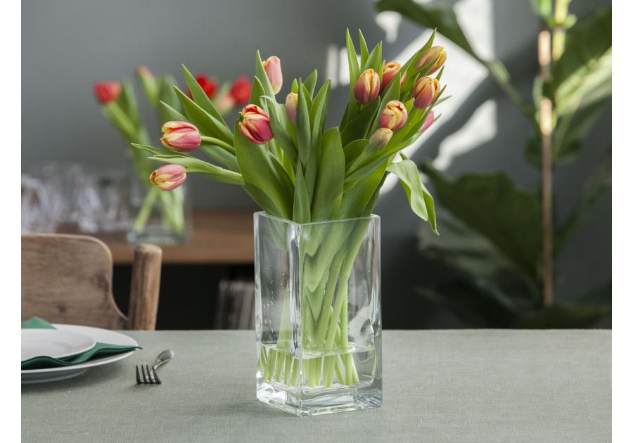 Zdjęcie: Wazon Kwadrat 10x10x20 cm EDWANEX