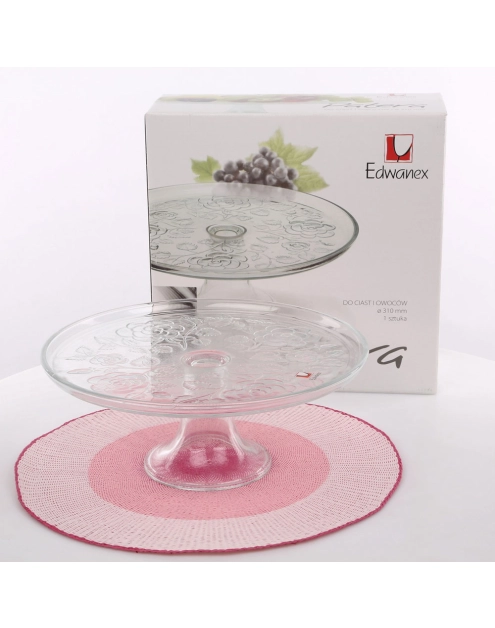 Zdjęcie: Patera róża średnica 30 cm wysokość 12 cm EDWANEX