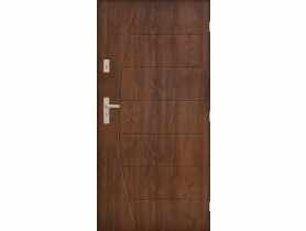 Drzwi zewnętrzne korab orzech 90p komplet PANTOR