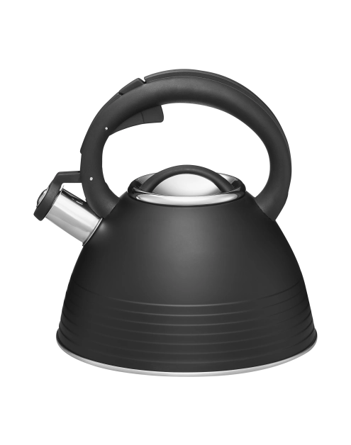 Zdjęcie: Czajnik z gwizdkiem Linea 2,5 L czarny AMBITION