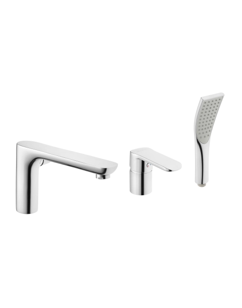 Zdjęcie: Bateria wannowa 3-otworowa Siros chrom INVENA