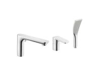 Zdjęcie: Bateria wannowa 3-otworowa Siros chrom INVENA