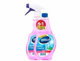 Płyn do mycia szyb Flower 0,5 L + 0,5 L zapas SIDOLUX