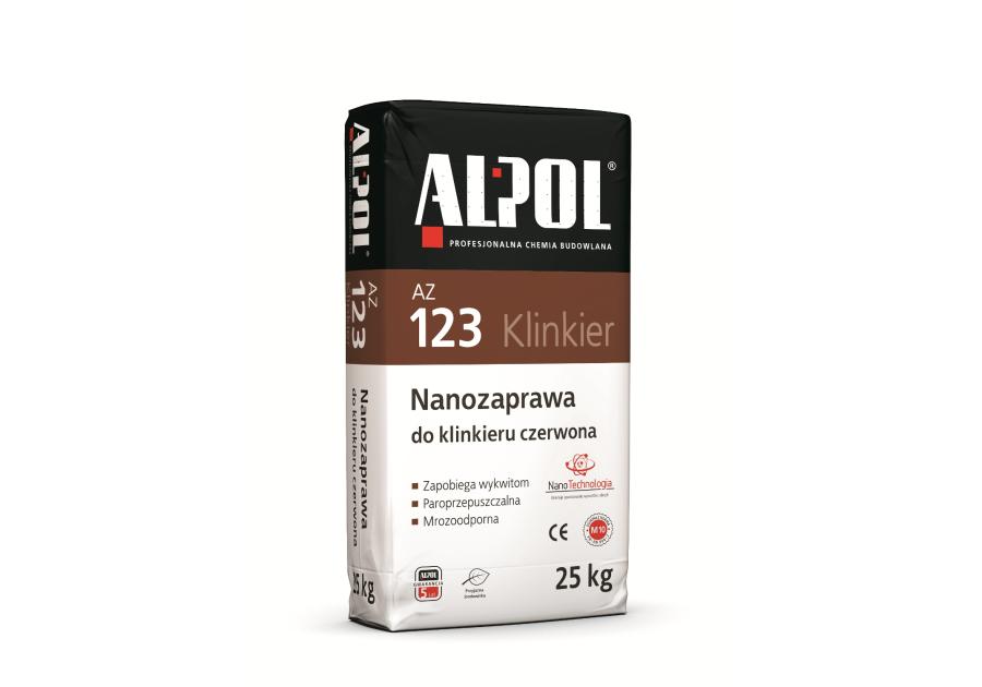 Zdjęcie: Zaprawa do klinkieru czerwona AZ123 ALPOL