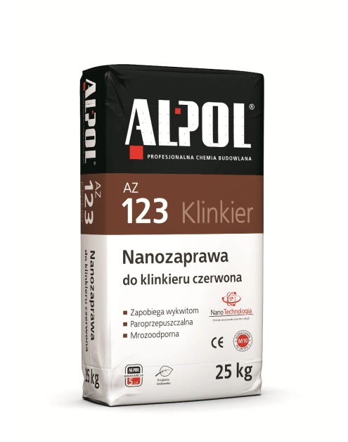 Zdjęcie: Zaprawa do klinkieru czerwona AZ123 ALPOL