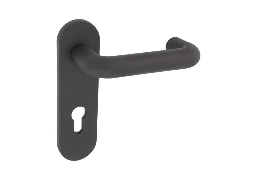 Zdjęcie: Klamka Lola 72 WKL czarna, trzpien 9 mm AMBITION