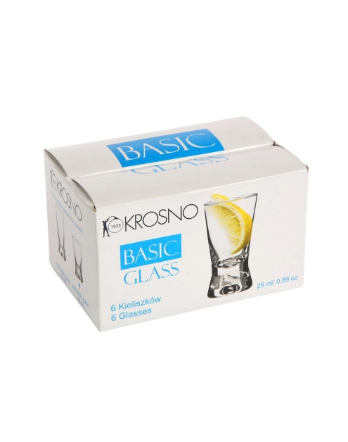 Zdjęcie: Komplet 6 kieliszków wódka 25 ml KROSNO