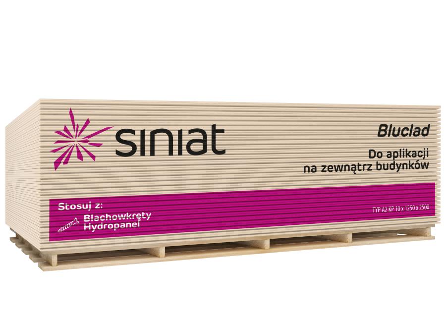 Zdjęcie: Płyta cementowa 10x1250x3000 mm Bluclad SINIAT