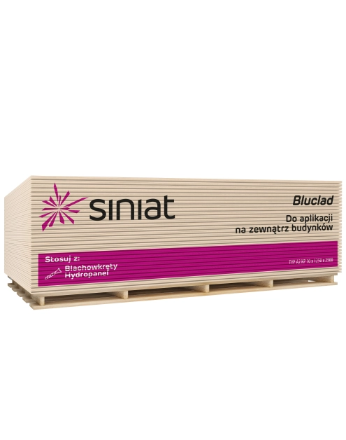 Zdjęcie: Płyta cementowa 10x1250x3000 mm Bluclad SINIAT