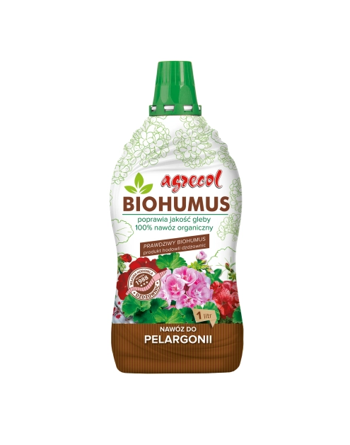 Zdjęcie: Nawóz do pelargoni Biohumus 1 L AGRECOL