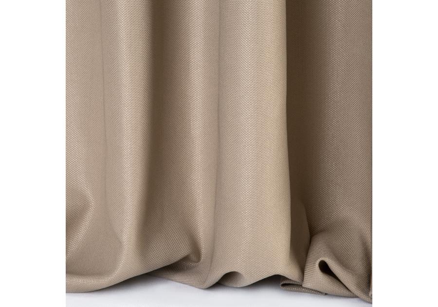 Zdjęcie: Zasłona Aggie 140x250 cm cappuccino na przelotkach EUROFIRANY