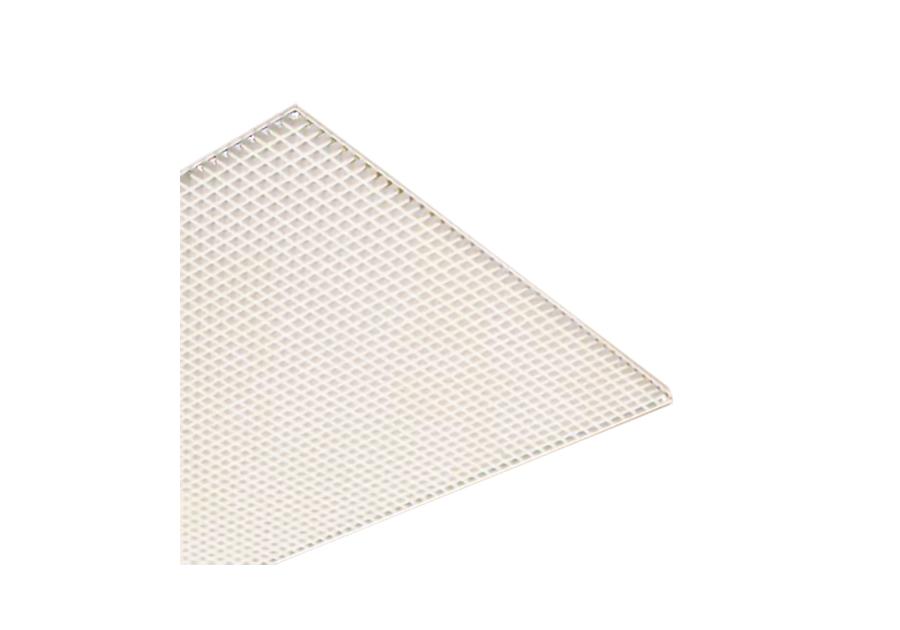 Zdjęcie: Kratka wentylacyjna biała 595x595 mm oczko 15x15 gr.8 mm - 30 szt. A.L.P