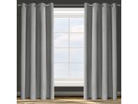 Zdjęcie: Zasłona gotowa D91 Parisa 135x250 cm szary EUROFIRANY