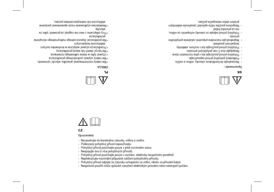 Zdjęcie: Przedłużacz 3 m, 3 gniazda, biały, PVC, 1 mm2 EMOS