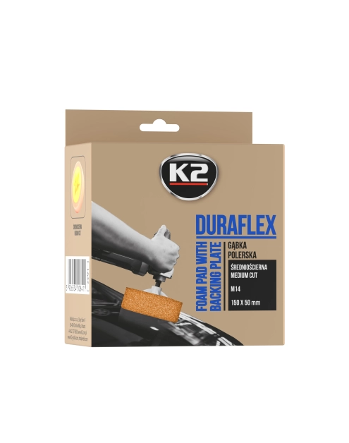 Zdjęcie: Gąbka polerska średniościerna 150x50 mm K2