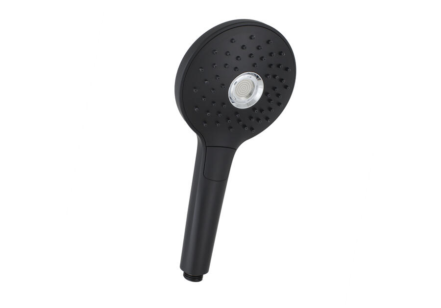 Zdjęcie: Słuchawka prysznicowa 3-funkcyjna czarna AWD INTERIOR
