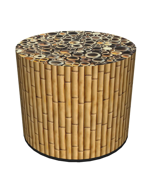 Zdjęcie: Pufa dekoracyjna Bambus 40x40 cm BERTONI