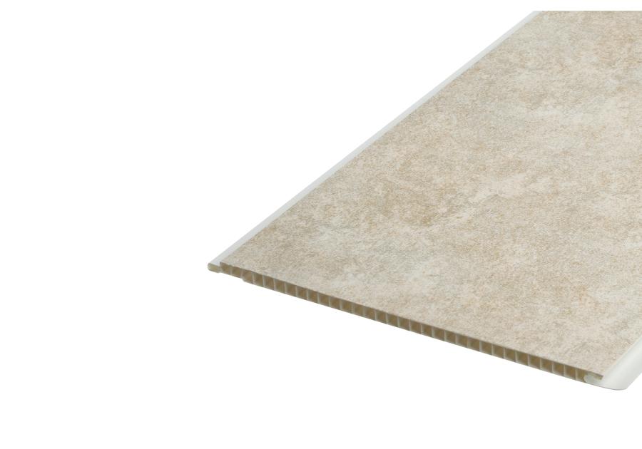 Zdjęcie: Boazeria PVC panel 25 cm - 2,7 m gres jasny CEZAR