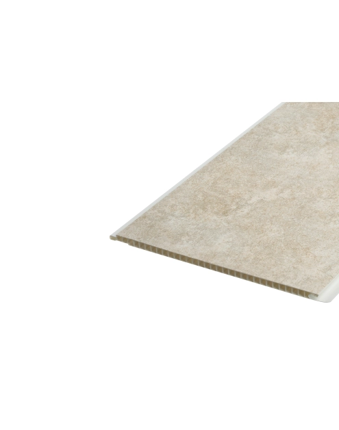 Zdjęcie: Boazeria PVC panel 25 cm - 2,7 m gres jasny CEZAR
