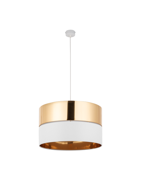 Zdjęcie: Lampa sufitowa Hilton white/gold 1 x E27 4771 TK LIGHTING