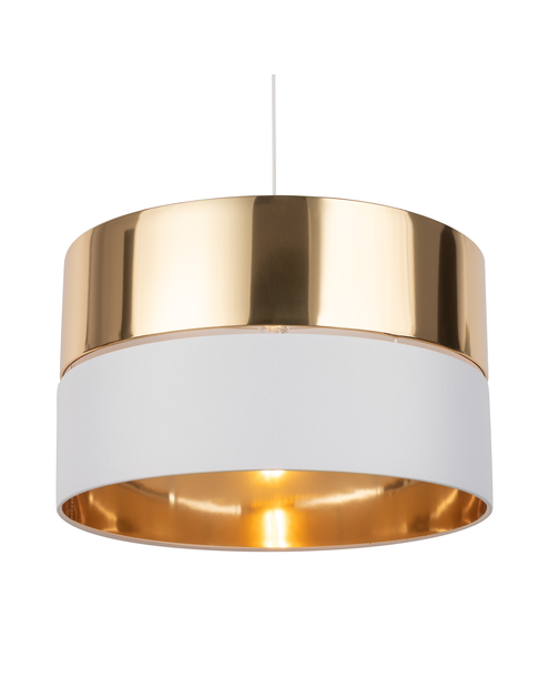 Zdjęcie: Lampa sufitowa Hilton white/gold 1 x E27 4771 TK LIGHTING