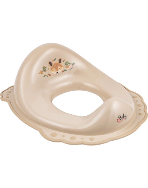 Zdjęcie: Nakładka sedesowa dla dzieci 2K Lisek Leśna Ferajna, beżowy NERGIS