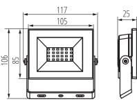 Zdjęcie: Naświetlacz LED Grun NV LED-20-B MILEDO