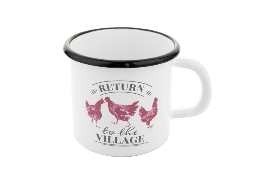 Zdjęcie: Kubek emaliowany Village 10 cm - 700 ml FLORINA
